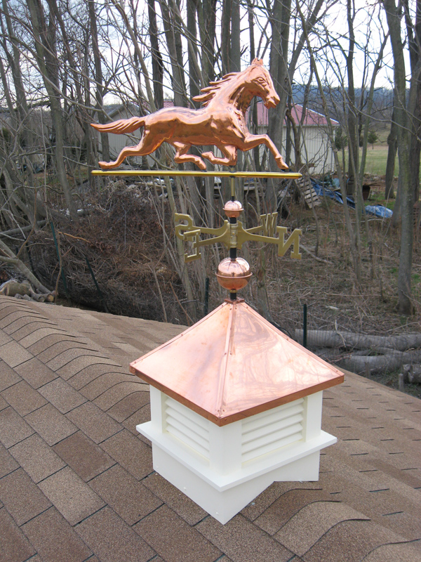 Cupola w-Copper Roof